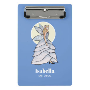 Minicarpeta De Pinza Ilustración de moda de vestido de princesa hada Pe