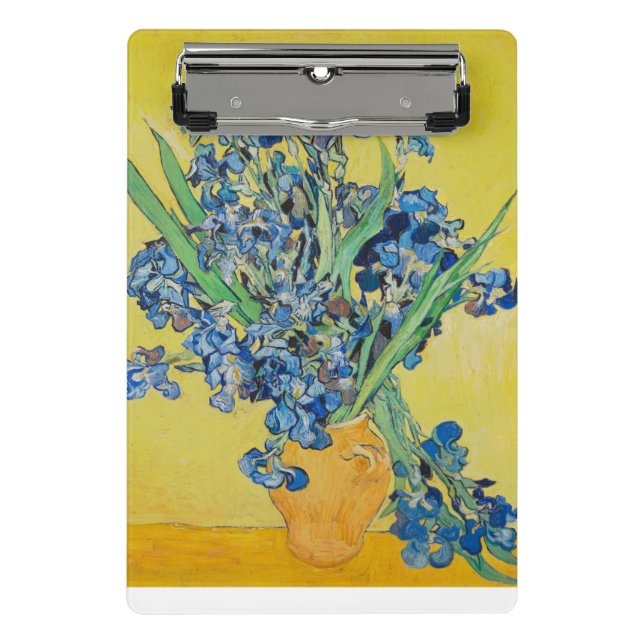 Minicarpeta De Pinza Irises Vincent van Gogh (Anverso)
