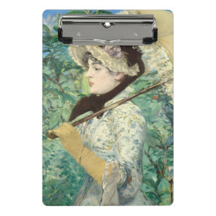Minicarpeta De Pinza Jeanne (Primavera) Edouard Manet