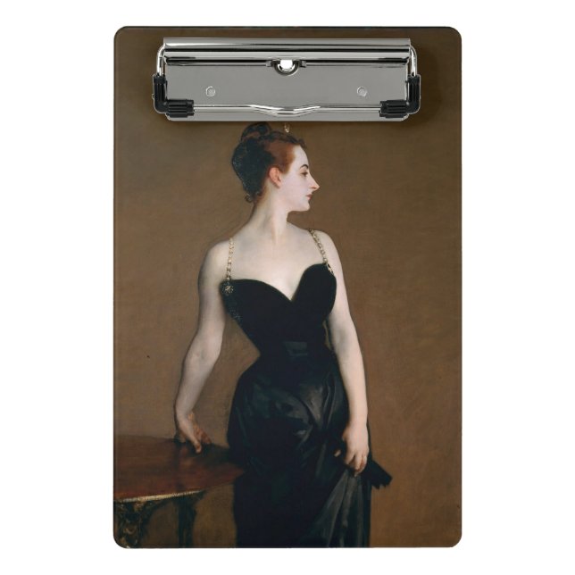 Minicarpeta De Pinza John Singer Sargent Madame X Classic Retrato (Anverso)
