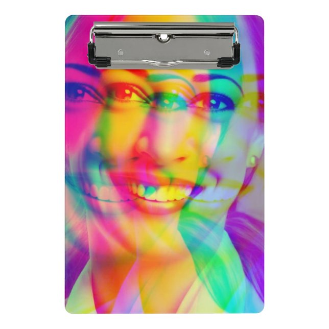 Minicarpeta De Pinza Kamala Harris 2024 Mujer india Chica negra magia (Anverso)