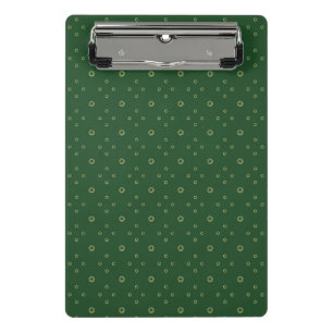 Minicarpeta De Pinza Kelly Green Zinnia Dorada Sol