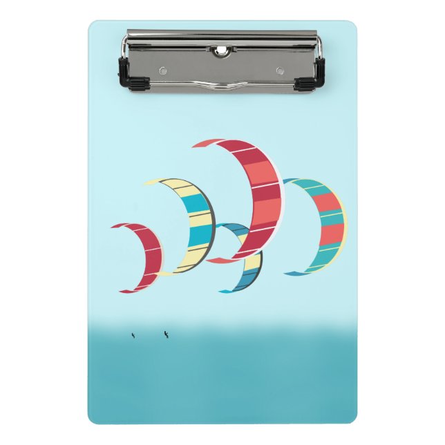 Minicarpeta De Pinza Kite Surfing (Anverso)