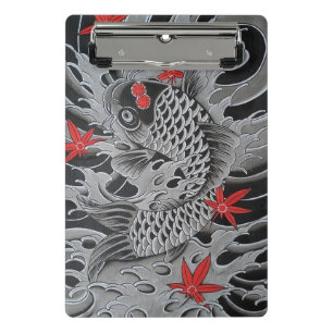 Minicarpeta De Pinza Koi Fish japonés