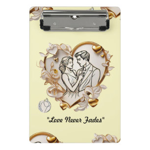 Minicarpeta De Pinza "La danza Delicada del amor"