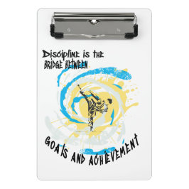 Minicarpeta De Pinza La disciplina es el puente entre los objetivos del