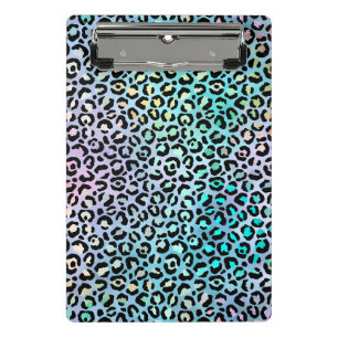 Minicarpeta De Pinza La Serie del Leopardo Irisado Diseño 8