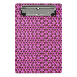 Minicarpeta De Pinza Laberinto rosa