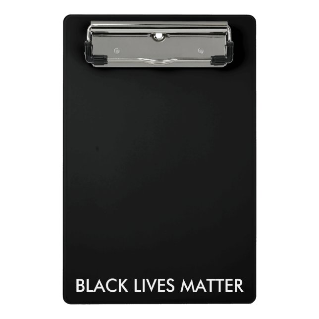 Minicarpeta De Pinza Las vidas negras importan (Anverso)