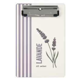Minicarpeta De Pinza Lavanda está. Naturaleza