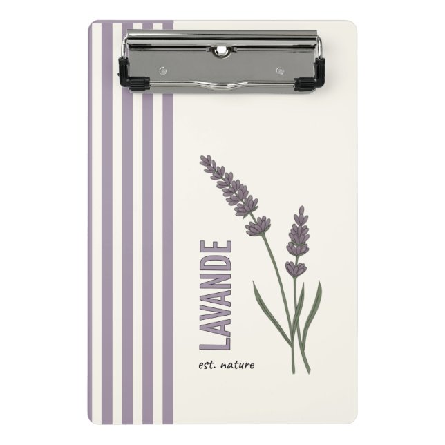 Minicarpeta De Pinza Lavande est. Nature (Anverso)