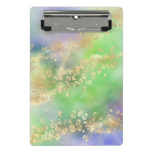 Minicarpeta De Pinza Leopard Paint Series Design 4