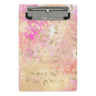 Minicarpeta De Pinza Leopard Paint Series Design 5