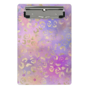 Minicarpeta De Pinza Leopard Paint Series Design 8