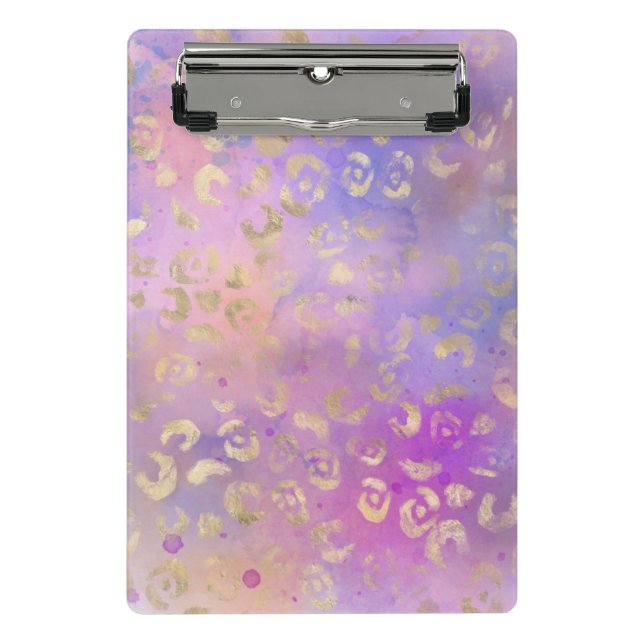 Minicarpeta De Pinza Leopard Paint Series Design 8 (Anverso)