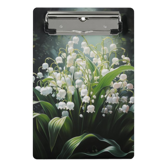 Minicarpeta De Pinza Lilies of the Valley (Anverso)