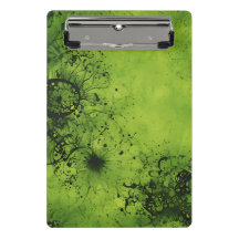 Lima Verde Grunge con Acentos Negros