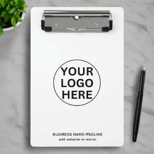 Minicarpeta De Pinza Logotipo comercial y texto para personalizados mar