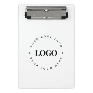 Minicarpeta De Pinza Logotipo de negocio de círculo redondo personaliza