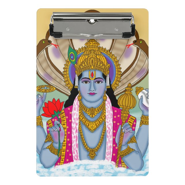 Minicarpeta De Pinza Lord Vishnu Stationery (Anverso)