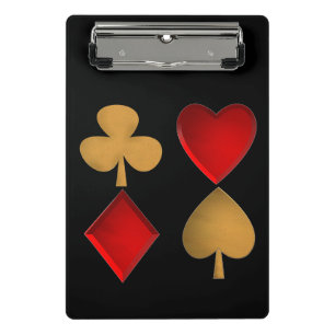 Minicarpeta De Pinza Los cuatro trajes, personalizados