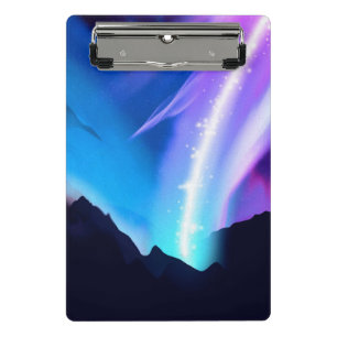 Minicarpeta De Pinza Luces boreales