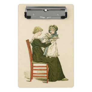 Minicarpeta De Pinza Madre victoriana bebé Greenaway