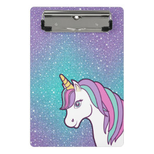 Minicarpeta De Pinza Magia de Unicornio