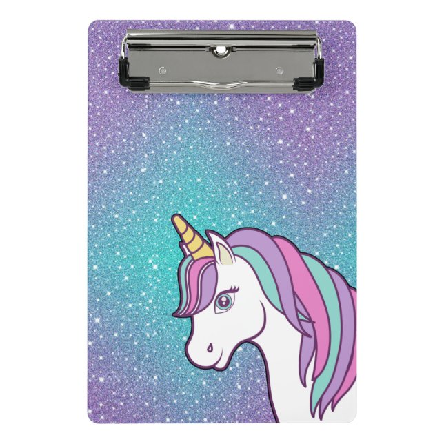Minicarpeta De Pinza Magia de Unicornio (Anverso)