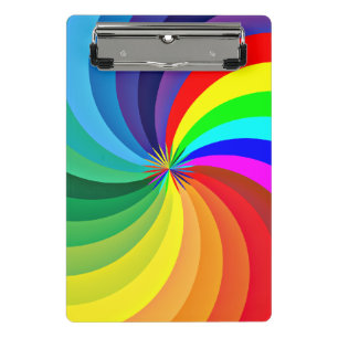 Minicarpeta De Pinza Mandala-46556 de color arcoiris