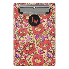 Minicarpeta De Pinza Manifiesto de doodle ocular