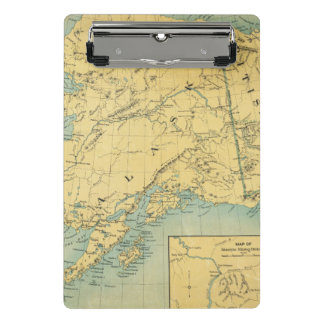 Minicarpeta De Pinza Mapa de Alaska