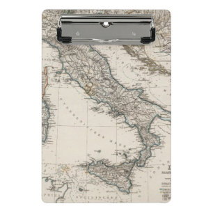 Minicarpeta De Pinza Mapa de Italia por Stieler