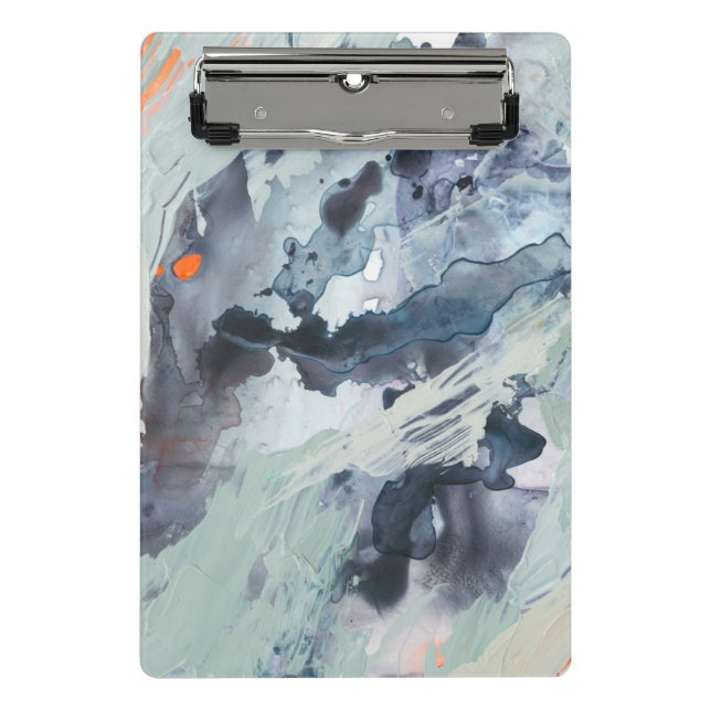 Minicarpeta De Pinza Mar polifónico - Azul (Anverso)