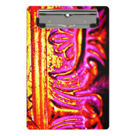 Minicarpeta De Pinza Marco rosa