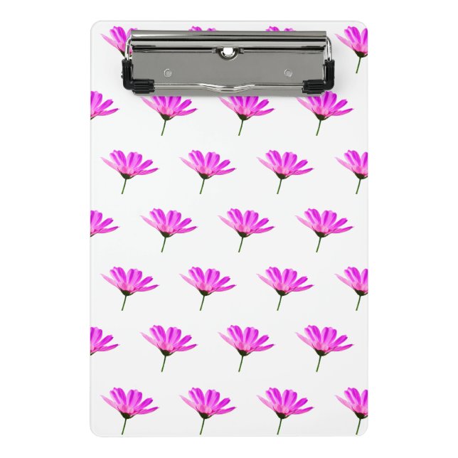 Minicarpeta De Pinza Margarita Rosa  (Anverso)