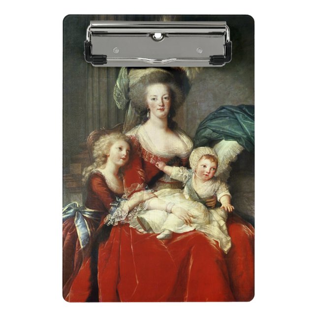 Minicarpeta De Pinza Marie-Antonieta y sus cuatro niños, 1787 (Anverso)