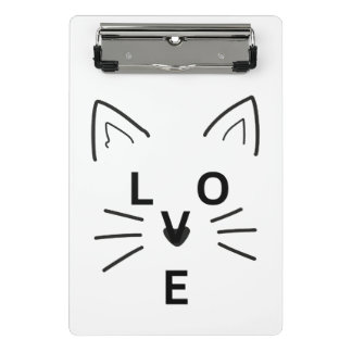 Minicarpeta De Pinza Me encanta Cat Cute Meow Meow