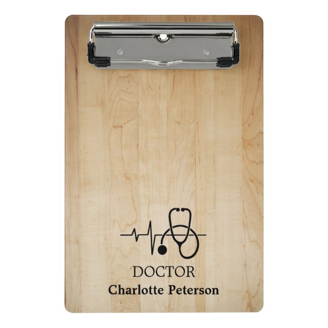 Minicarpeta De Pinza Médica de Stethoscope (Anverso)