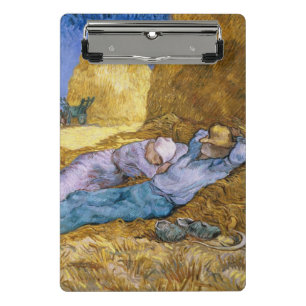 Minicarpeta De Pinza Mediodía de Vincent van Gogh el , la siesta,