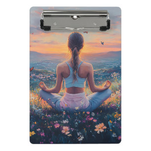 Minicarpeta De Pinza Meditación Serena al Amanecer (4)