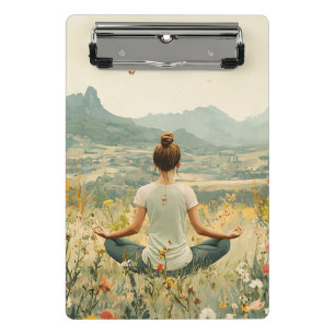 Minicarpeta De Pinza Meditación Serena al Amanecer (6)
