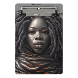 Minicarpeta De Pinza Mes de la historia negra Melanin Mujeres Chicas ne
