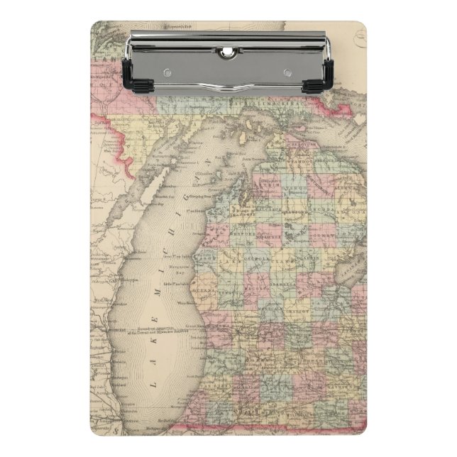 Minicarpeta De Pinza Michigan (Anverso)