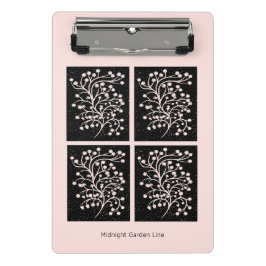 Minicarpeta De Pinza Midnight Garden Line Soft Pink