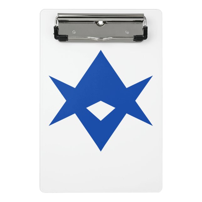 Minicarpeta De Pinza Mini clipboard with flag of Toyota City, Japan (Anverso)