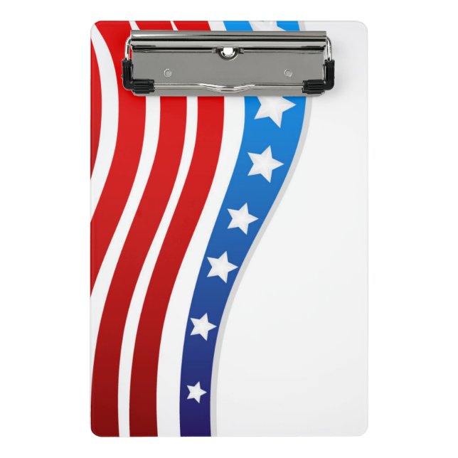 Minicarpeta De Pinza Mini tablero patriótico (Anverso)