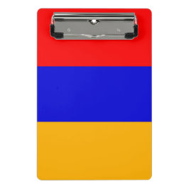 Minicarpeta De Pinza Miniportapapeles con bandera de Armenia