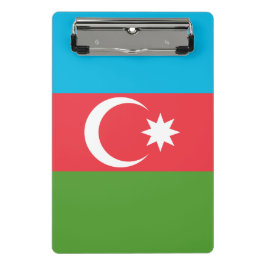 Minicarpeta De Pinza Miniportapapeles con bandera de Azerbaiyán
