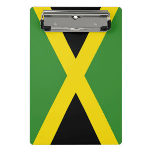 Minicarpeta De Pinza Miniportapapeles con bandera de Jamaica